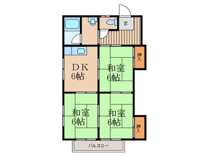 間取り図 コーポ円