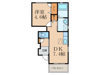 間取図 アレッジオＫ