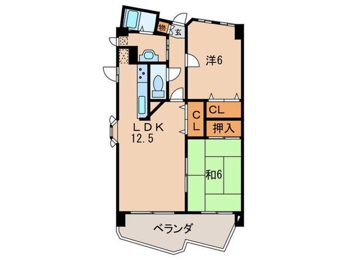 間取り図 ピュアライフビル