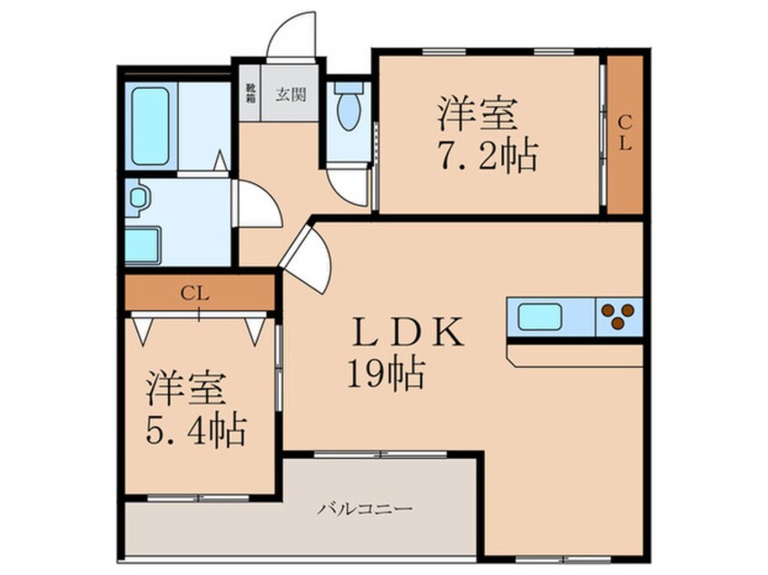 間取図 アネシス