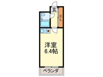 間取図 ラポ－ルコ－ト長住Ｂ棟