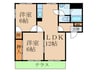 ﾒﾝﾊﾞ-ｽﾞﾀｳﾝ苅田B棟 2LDKの間取り
