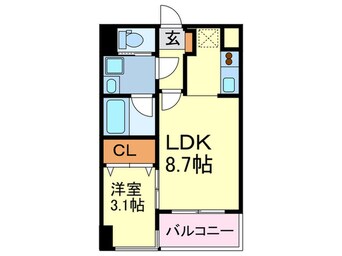 間取図 ビエネスタ向野