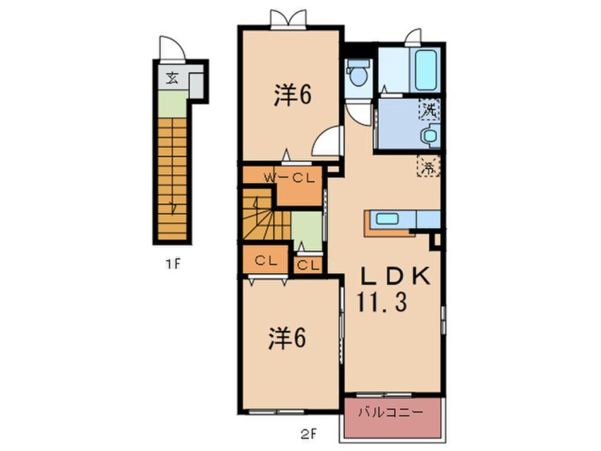 間取図 プログレッソⅡ