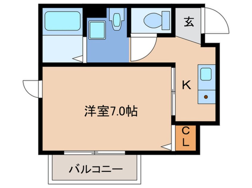 間取図 サンスペース香住ヶ丘