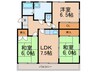 シティハイツ久栄 3LDKの間取り