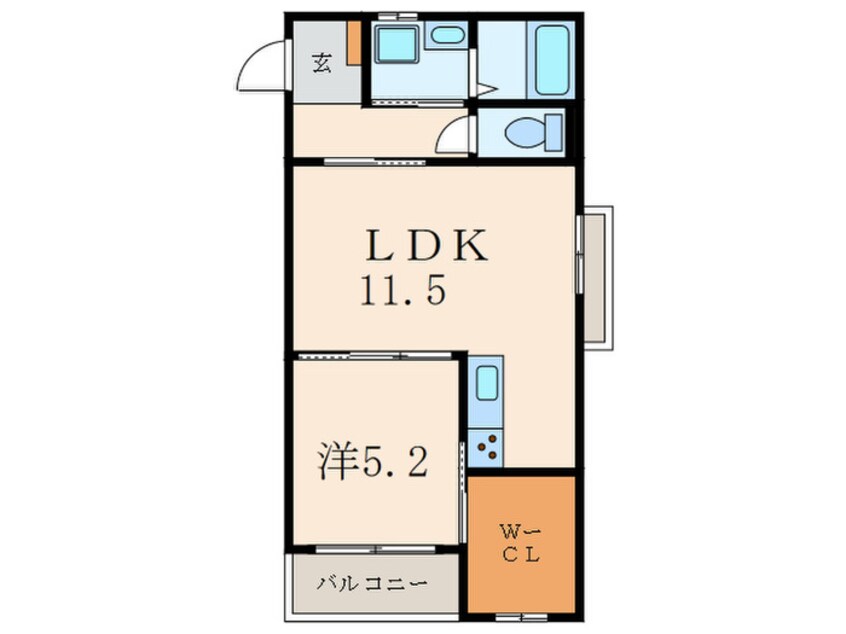 間取図 エスペランサ門司港