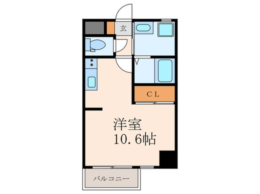 間取図 Studie　KOKURA　NORTH