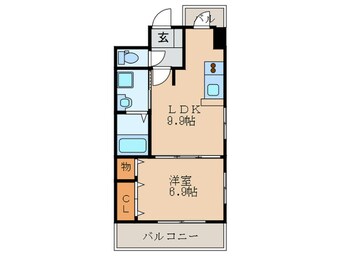 間取図 フォーウィルズコートⅡ