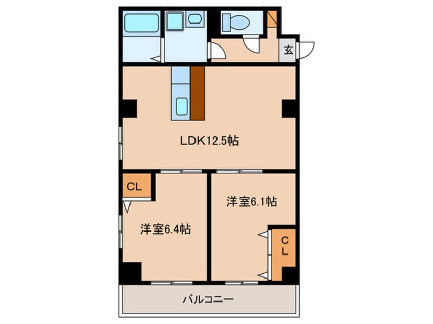 間取図 アリエス西の丘