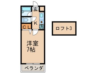 間取図 コンドミニアム医生ヶ丘Ⅲ