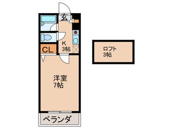 間取図 コンドミニアム医生ヶ丘Ⅲ