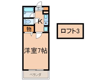 間取図 コンドミニアム医生ヶ丘Ⅲ