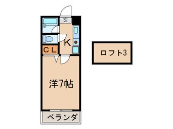 間取図 コンドミニアム医生ヶ丘Ⅲ