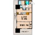 F･PARC GRANDMARK天神 1LDKの間取り