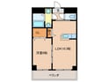 フォレスト陣原の間取図