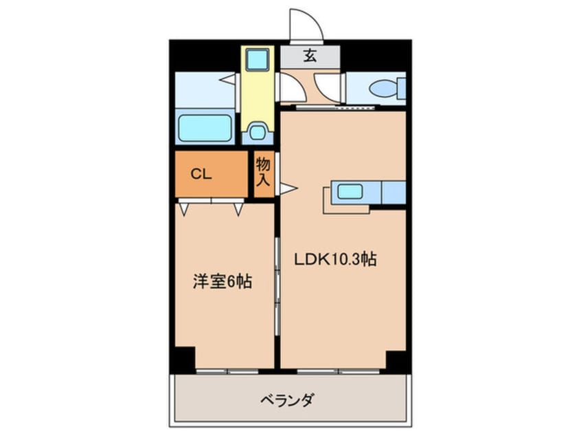 間取図 フォレスト陣原
