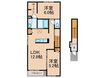 間取図 メゾン椿