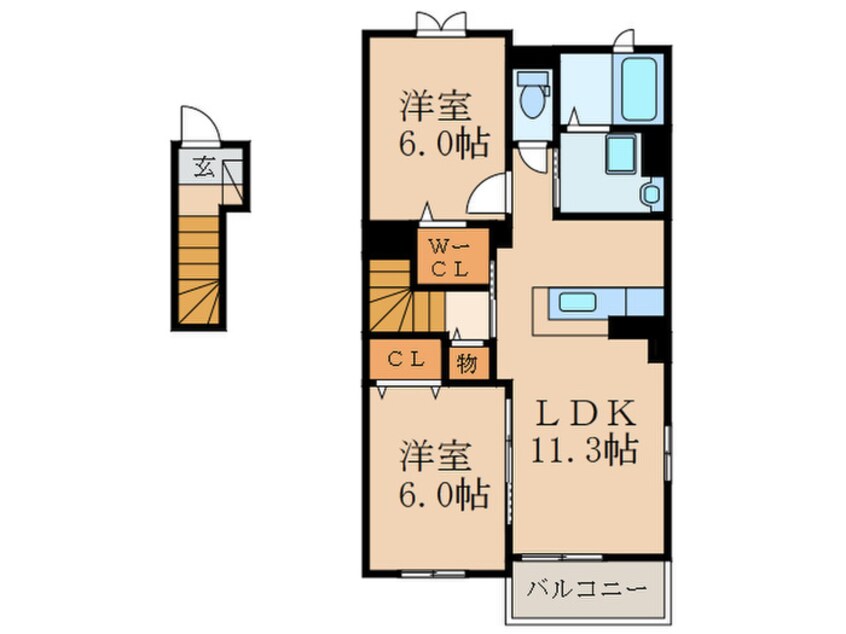 間取図 アヴェンタ　ドールⅢ