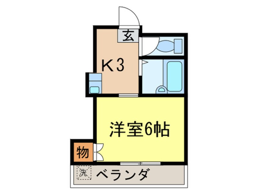 間取図 シャトレ力丸