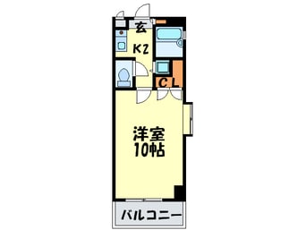 間取図 ビラージュ大長
