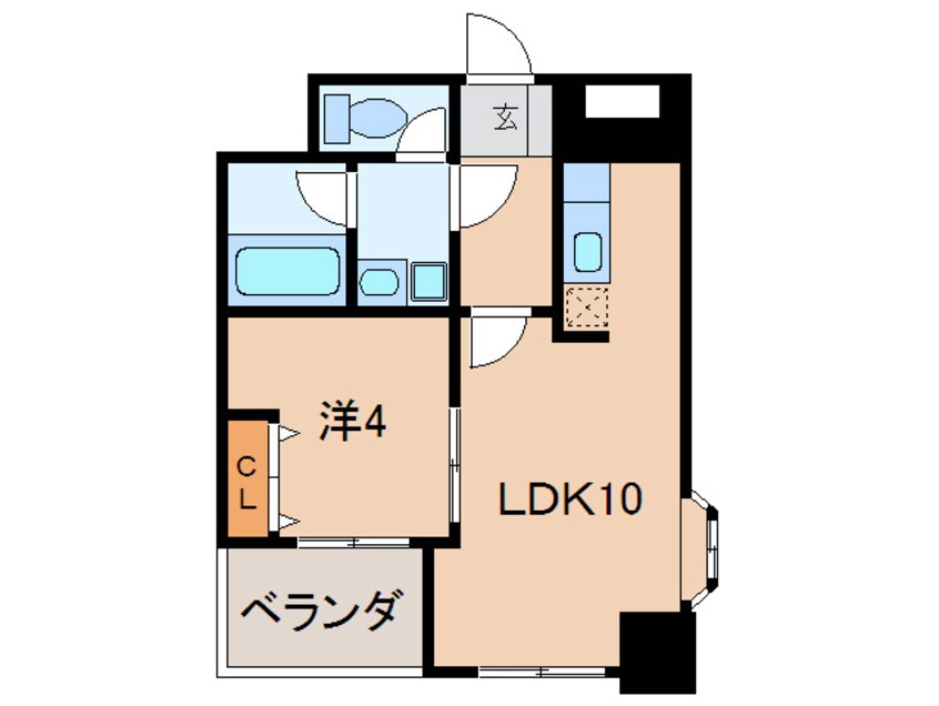 間取図 ウイングス砂津