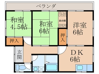 間取図 三津木様戸建