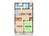 七福ビル 2LDKの間取り