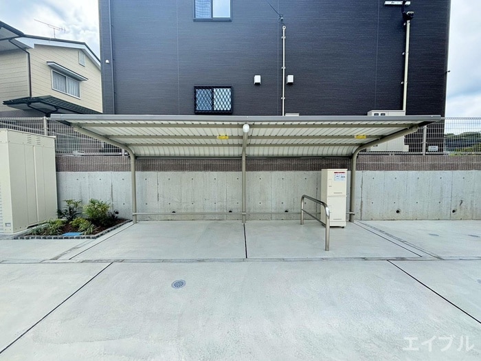 駐輪場 仮）サクラ アパ－トメント