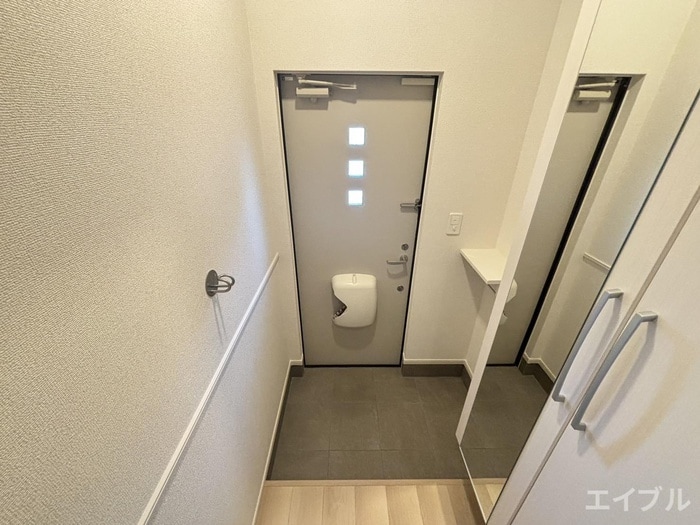 玄関 仮）サクラ アパ－トメント