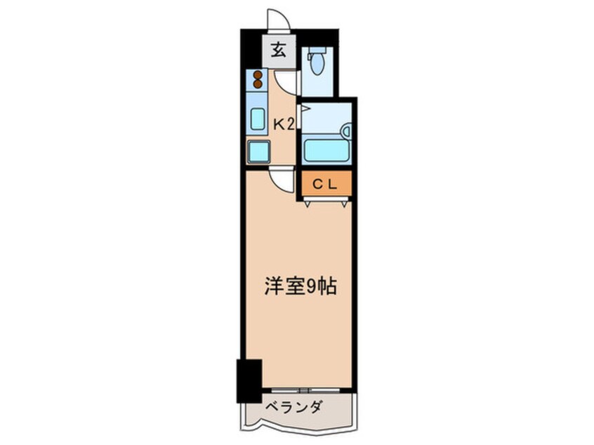 間取図 No.35ｻ-ﾌｧ-ｽﾞﾌﾟﾛｼﾞｪｸﾄ2100小倉駅