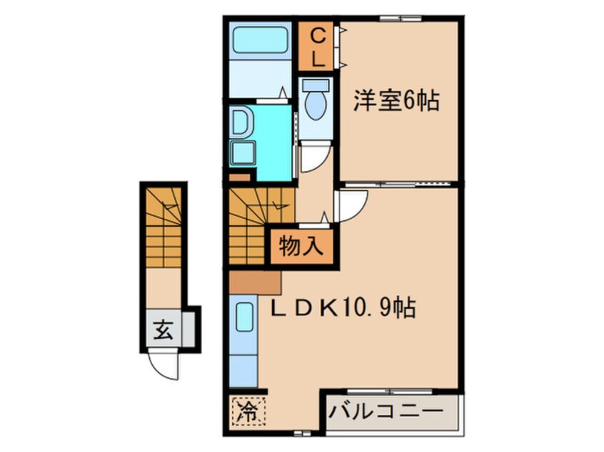 間取図 サンリット八児