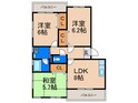 プレステージ芦屋の間取図
