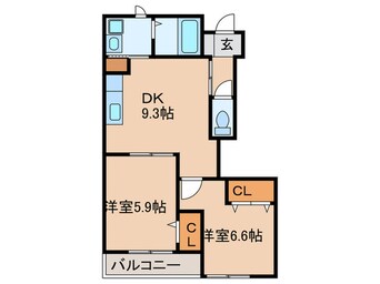 間取図 メゾン・グランデ