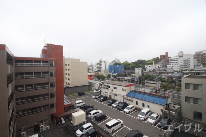 室内からの展望 真鍋ビル