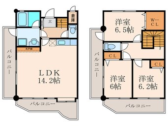 間取図 KC.エボリューション