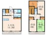 KC.エボリューション 3LDKの間取り