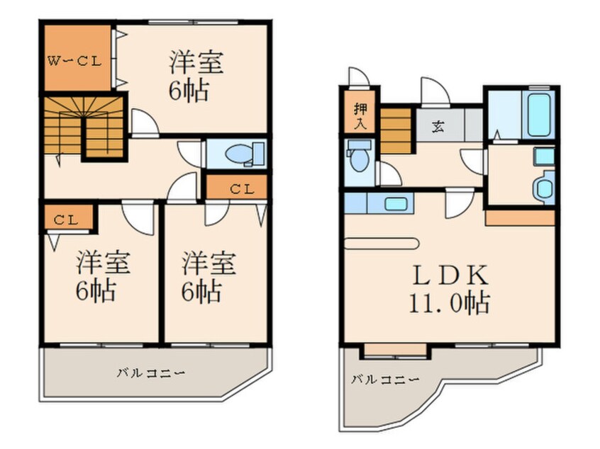 間取図 KC.エボリューション