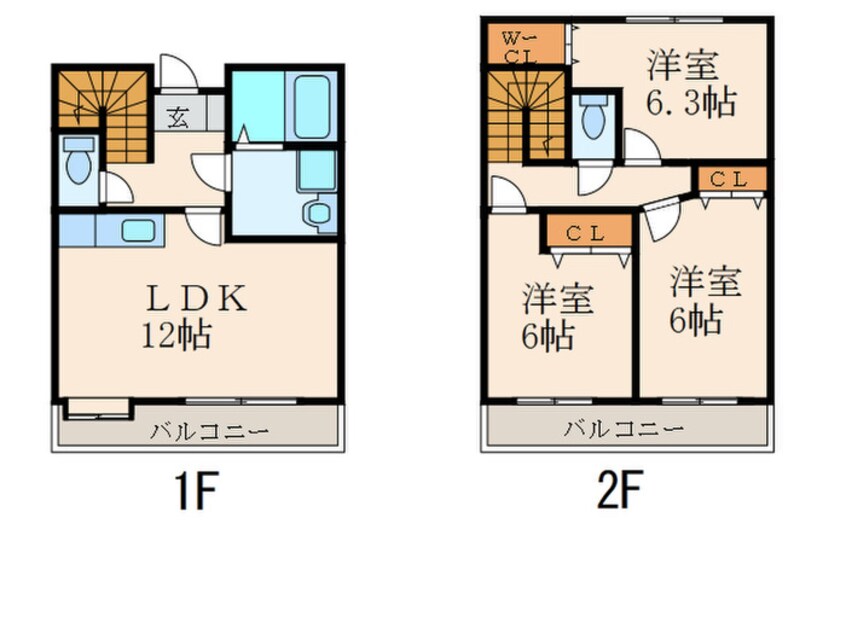 間取図 KC.エボリューション