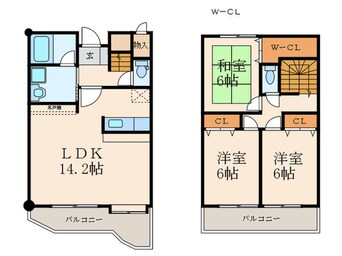 間取図 KC.エボリューション