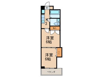 間取図 木下鉱産ビル