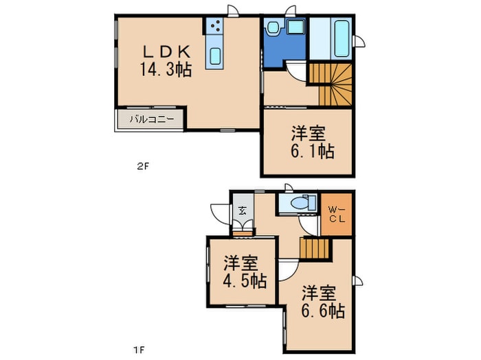 間取り図 IROHA　（NAGI）