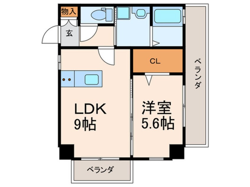 間取図 Sol dias