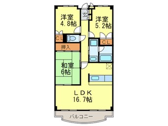 間取図 トーレグランデ