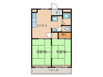 間取図 プラスパ富士