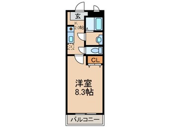 間取図 クリア吉塚