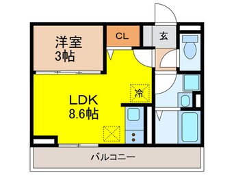 間取図 オーヴ