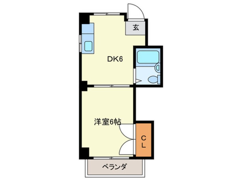 間取図 プリオール舞鶴