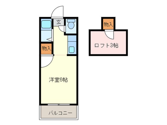 間取り図 セーヌ和白東