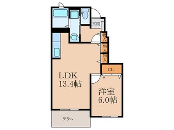 間取図 サンリット・フィオーレ　A棟